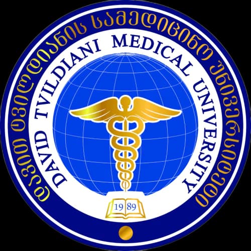 David Tvildiani Medical University logo